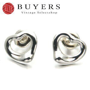 Tiffany Co Open Heart Earrings Silver Accessory